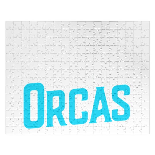 I Love Orcas Orca Whale Sea Jigsaw Puzzles