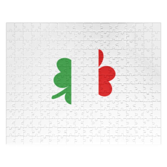Irish Temper With Italian Attitude Italiener Jigsaw Puzzles
