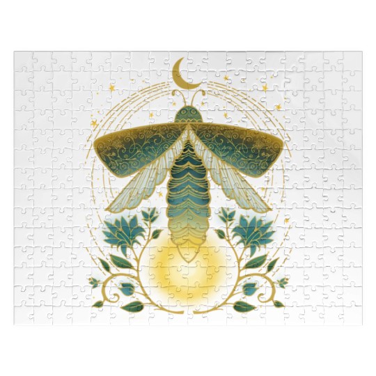 Firefly Magical Lunar Mystical For Nature Jigsaw Puzzles