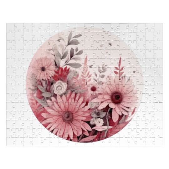 beautiful flowers in awesome summer colours Jigsaw Puzzles