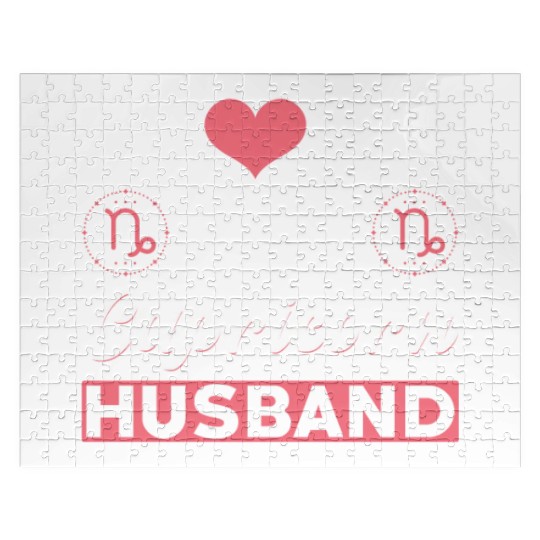 I love my Capricorn Husband Jigsaw Puzzles