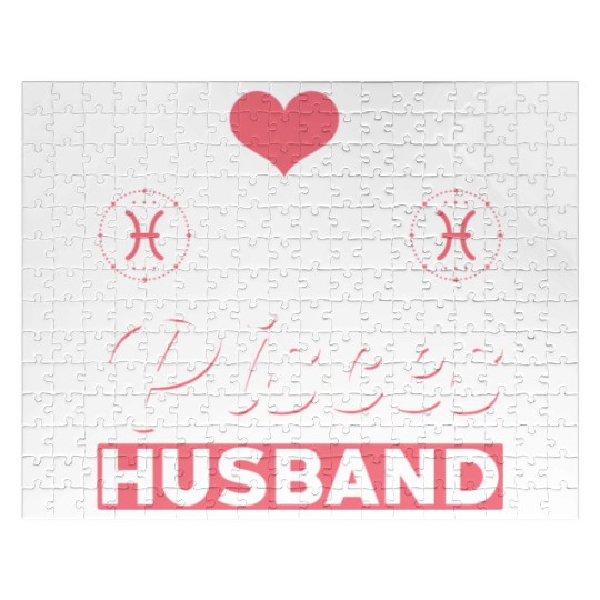 I love my Pisces Husband Jigsaw Puzzles