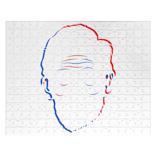 Merica Lincoln Independence Day USA Party Jigsaw Puzzles