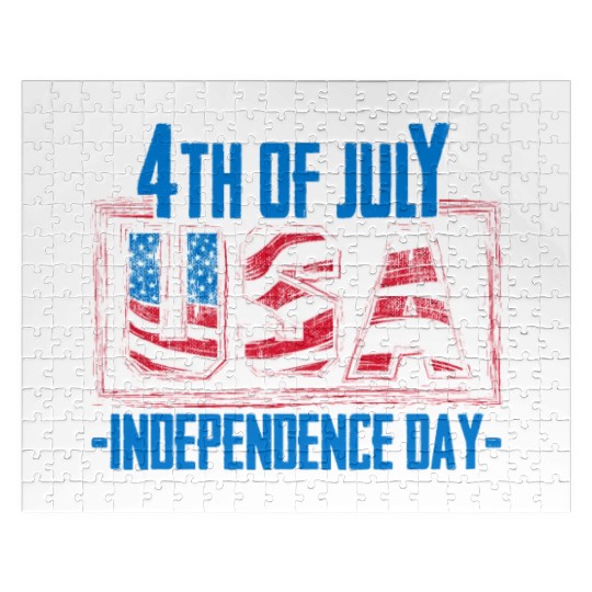 4th of July Independence Day America Party USA Jigsaw Puzzles