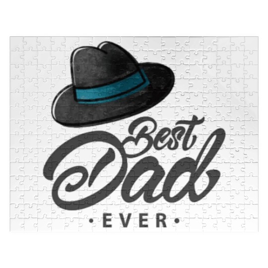 Mens Best Dad Ever Jigsaw Puzzles Funny Jigsaw Puzzles for Fathers