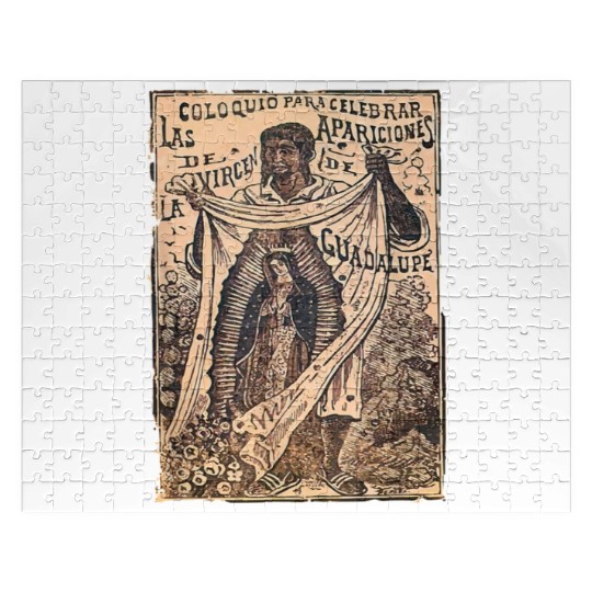 St Juan Diego Our Lady of Guadalupe Vintage Mary C Jigsaw Puzzles