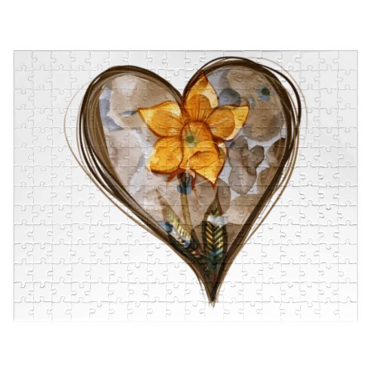 Spring Daffodil Springtime Jigsaw Puzzles