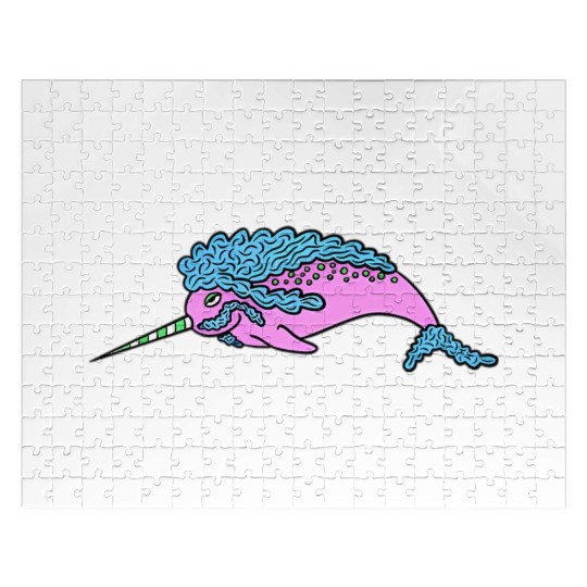 Seapoodle Narwhal Jigsaw Puzzles