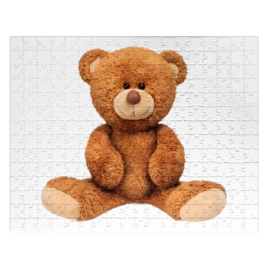 Real Teddy Bear Illustration Jigsaw Puzzles