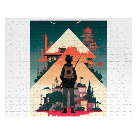 Starry Night Sky and Urban Vistas Jigsaw Puzzles