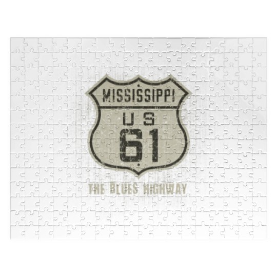 Mississippi Us 61 The Blues Highway Jigsaw Puzzles
