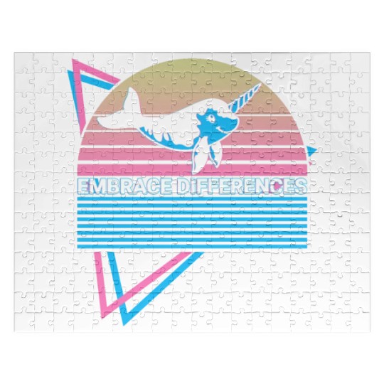 Narwhal Retro Jigsaw Puzzles