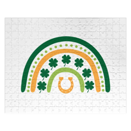 Sonographer Ultrasound Techian St Patrick'S Day Jigsaw Puzzles