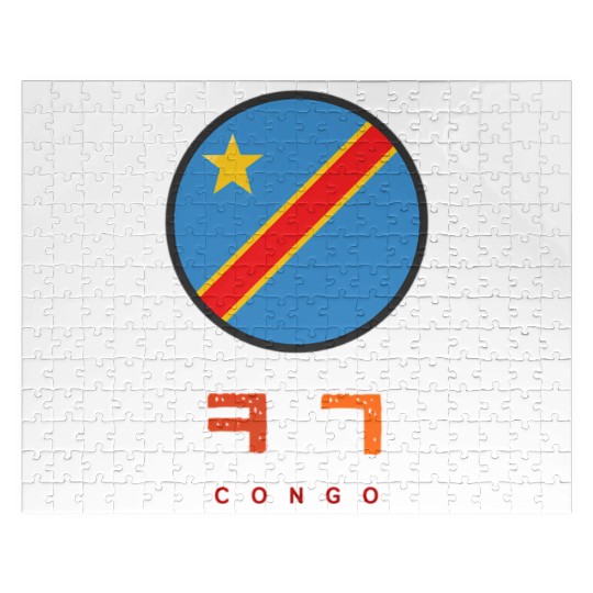 Korean Alphabetdemocratic Republic Of The Congo Fl Jigsaw Puzzles