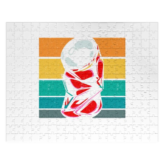 Kick the Can Classic Fun Street Game 90s Kid Jigsaw Puzzles