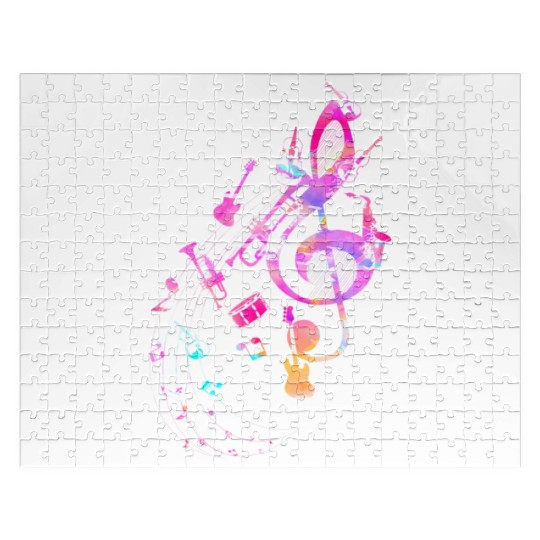 Musical Instrument music nout Musician Treble Jigsaw Puzzles