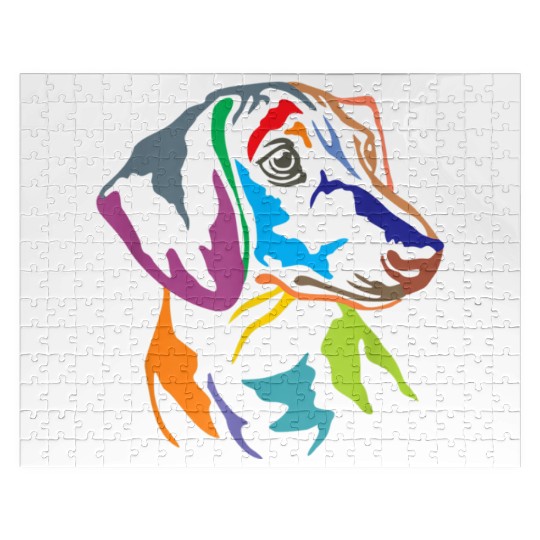 My Spirit Animal Is a Dachshund Jigsaw Puzzles