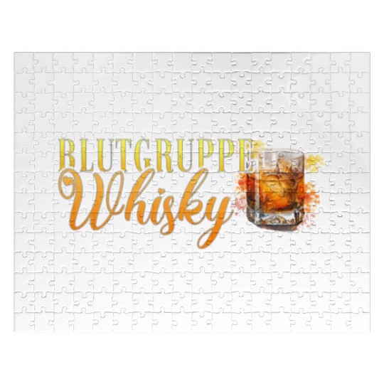 Blutgruppe Whisky Cocktail for Bartender Jigsaw Puzzles
