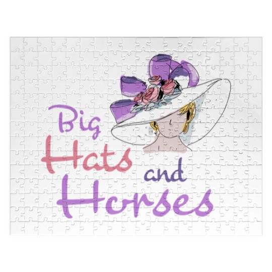Big And Horses Derby Day Kentucky 2022-2023 Derby Jigsaw Puzzles