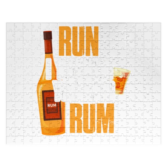 Run I Thought You Said Rum Jigsaw Puzzles