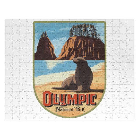 olympic national park Jigsaw Puzzles