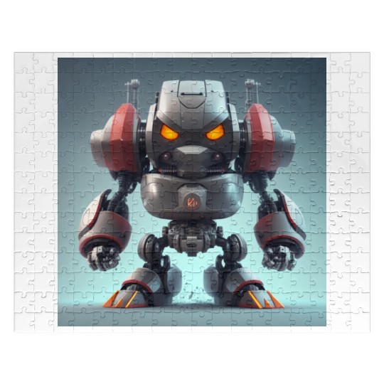 Angry 3D Robot Jigsaw Puzzles