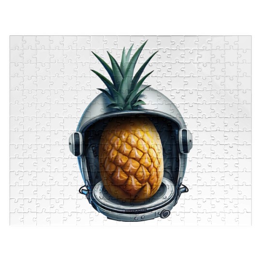 Pineapple astronaut Jigsaw Puzzles