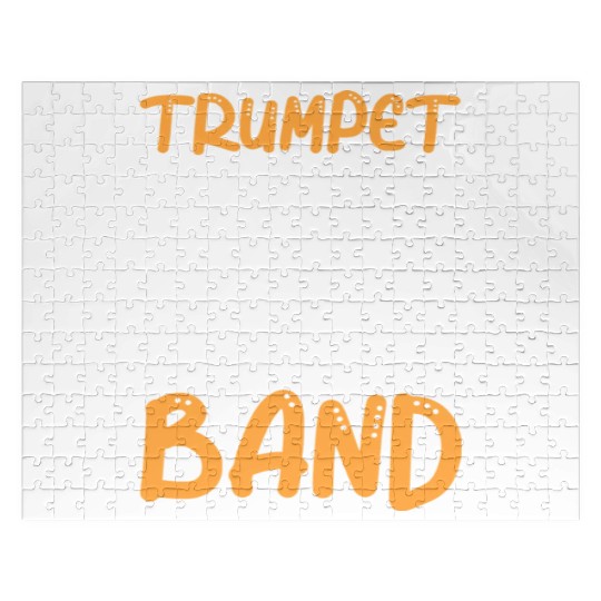 Marching Band Trumpet Music Teacher Instrument Jigsaw Puzzles