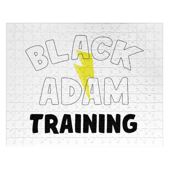 Black Adam Training Jigsaw Puzzles