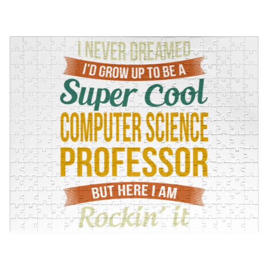 Computer Science Professor - Appreciation Jigsaw Puzzles