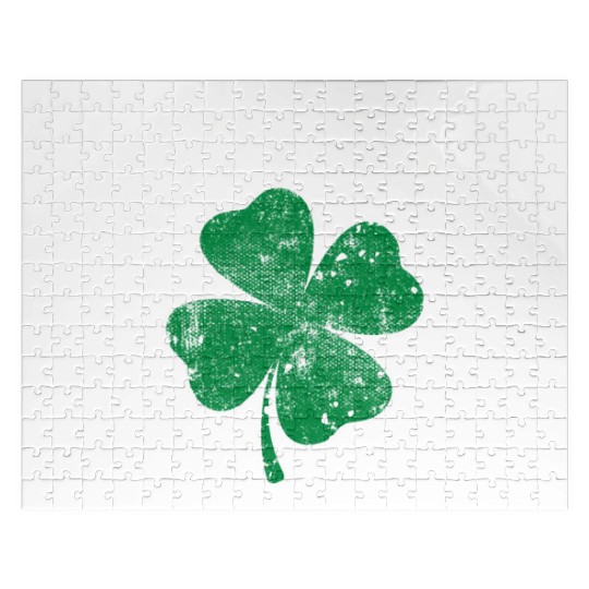 Hooligan Squad Lucky C St Patrick'S Day Distress Jigsaw Puzzles