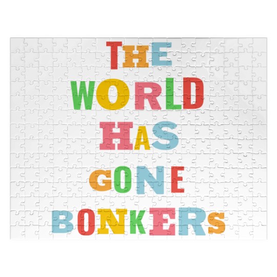The World Has Gone Bonkers summer Jigsaw Puzzles