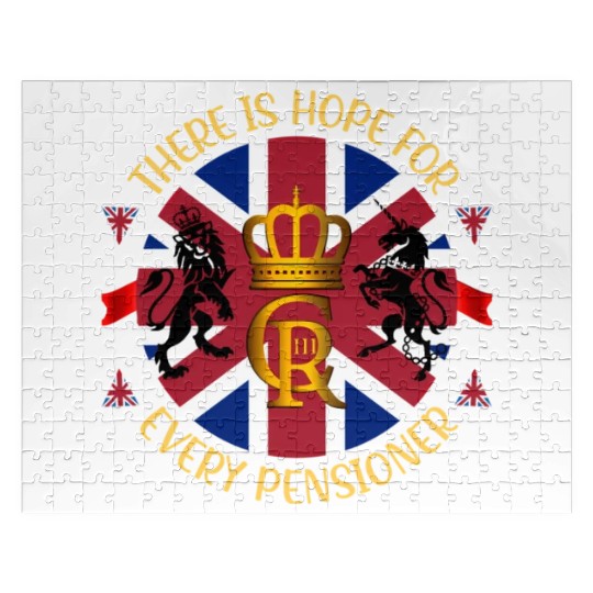 King Charles Iii British Monarch Royal Coronation Jigsaw Puzzles