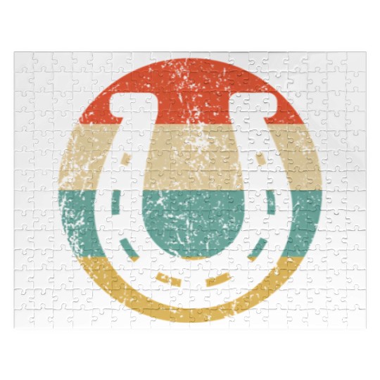 Horseshoe Style Lucky Jigsaw Puzzles
