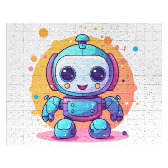 Robot Baby Robotic Future Engineer Technology Jigsaw Puzzles