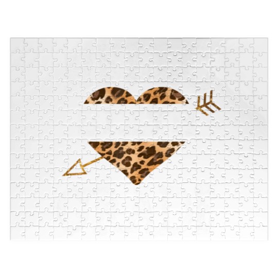 Hello 6th Grade Leopard Heart Back To School Jigsaw Puzzles