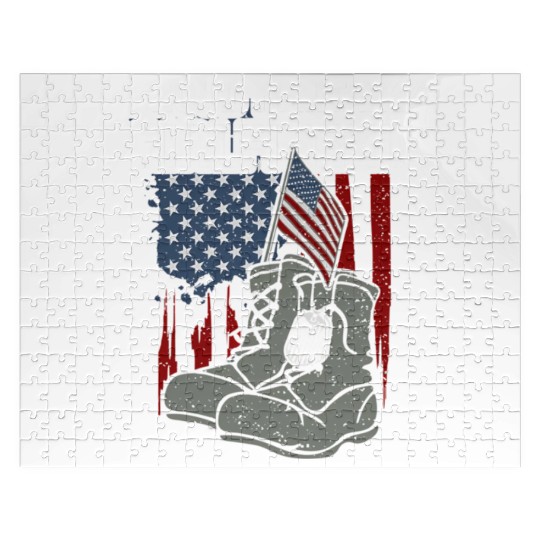 Friend Proud Military Friend Memorial Day Jigsaw Puzzles