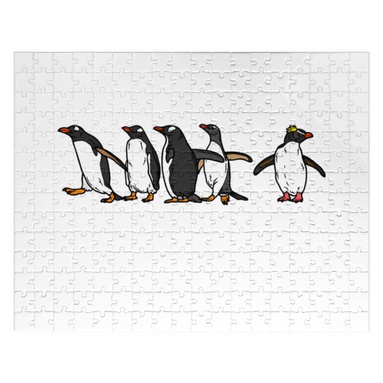 Penguin I Just Really Gotta Be Me Jigsaw Puzzles