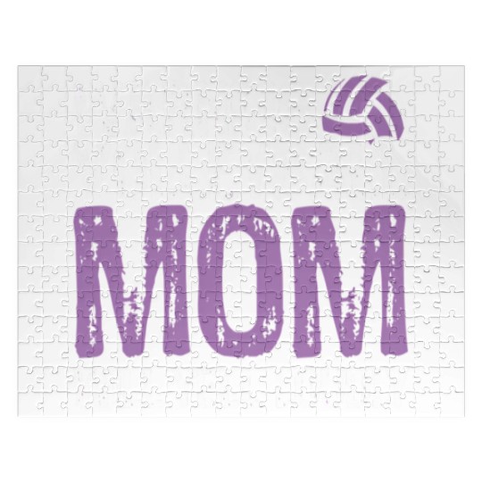 Warning Volleyball Mom Will Yell Loudly Mom Jigsaw Puzzles