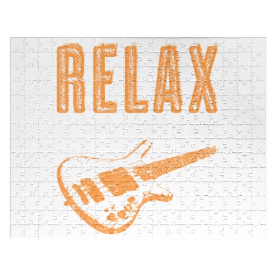 Bass Player Relax The Bass Player Is Here Funny Jigsaw Puzzles