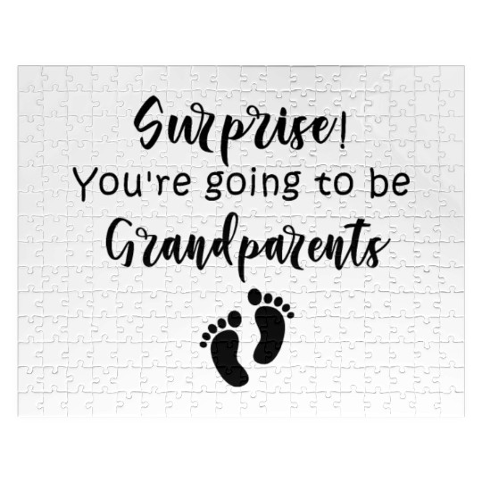 Surprise You re going to be Grandparents Jigsaw Puzzles