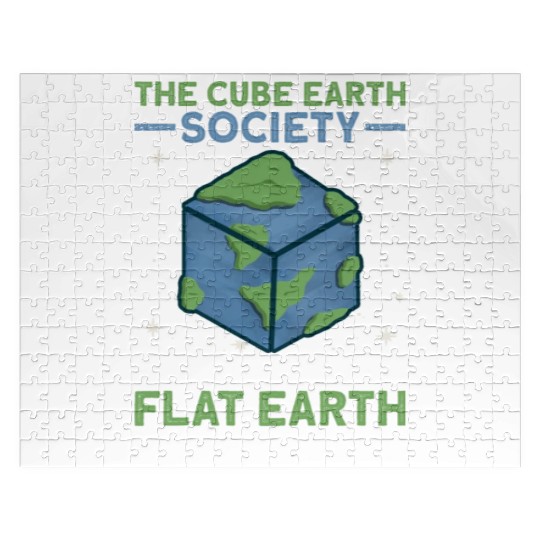 The Cube Earth Society Earth Planet Space Lover Jigsaw Puzzles