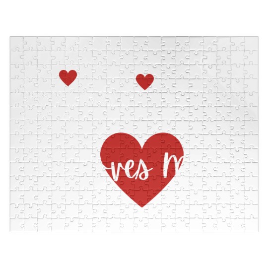 Somebody in Wisconsin Loves Me Jigsaw Puzzles