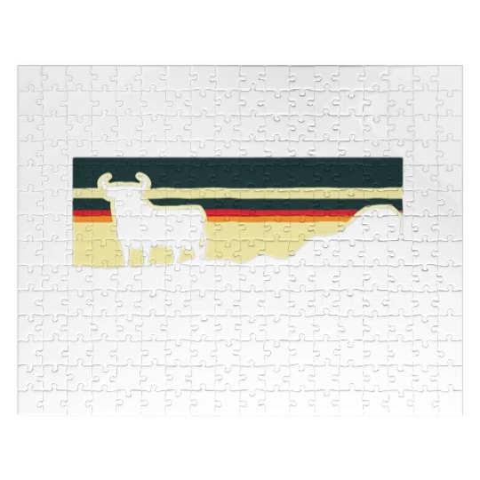 Rodeo Time Cowboy Wild West Cow Horseman Ranch Jigsaw Puzzles