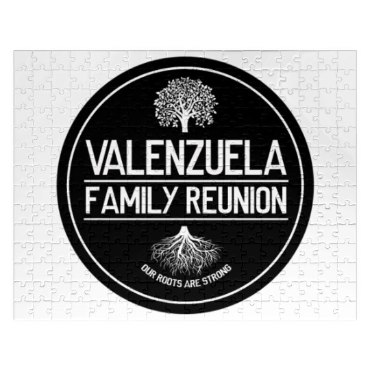 Valenzuela Family Reunion Our Roots Are Strong Jigsaw Puzzles