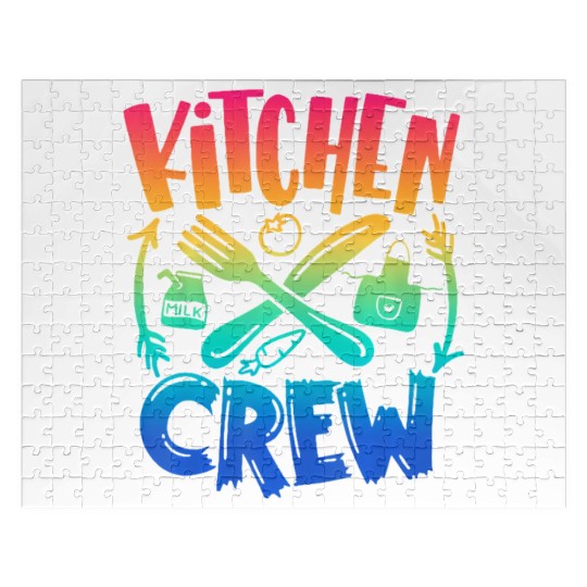 Kitchen Crew Back To School Team Field Day 2022 Jigsaw Puzzles