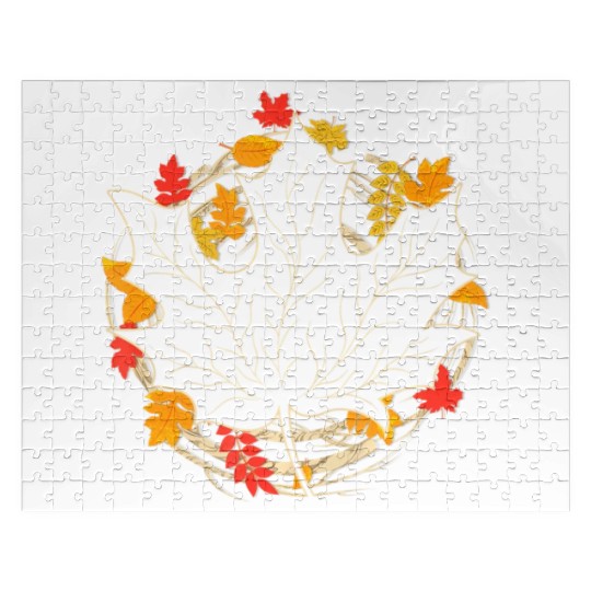 Autumn Leaves Nature Forest Thanksgiving Jigsaw Puzzles