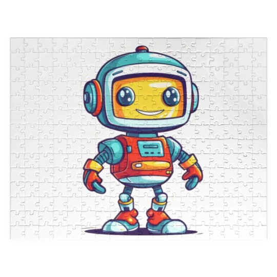 Robot Baby Robotic Future Engineer Technology Jigsaw Puzzles