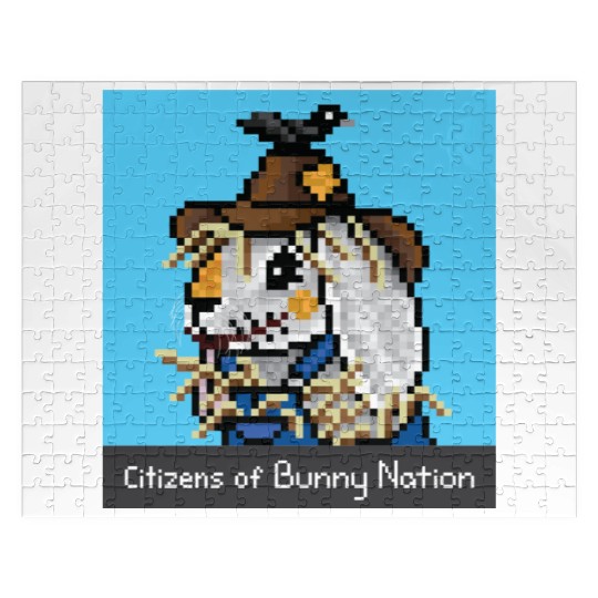 Citizens of Bunny Nation NFT #65 Artwork Jigsaw Puzzles