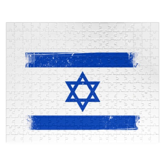 Israel Flag Star Of David Israel Jigsaw Puzzles
